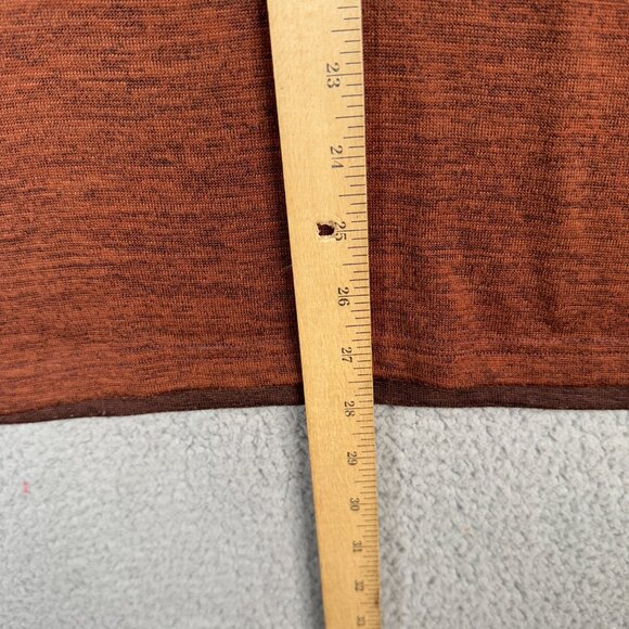 Kuhl Sweater Mens Large Timber Brown LS Lightweight Soft Brushed Knit Ryzer 1/4 - Picture 12 of 16